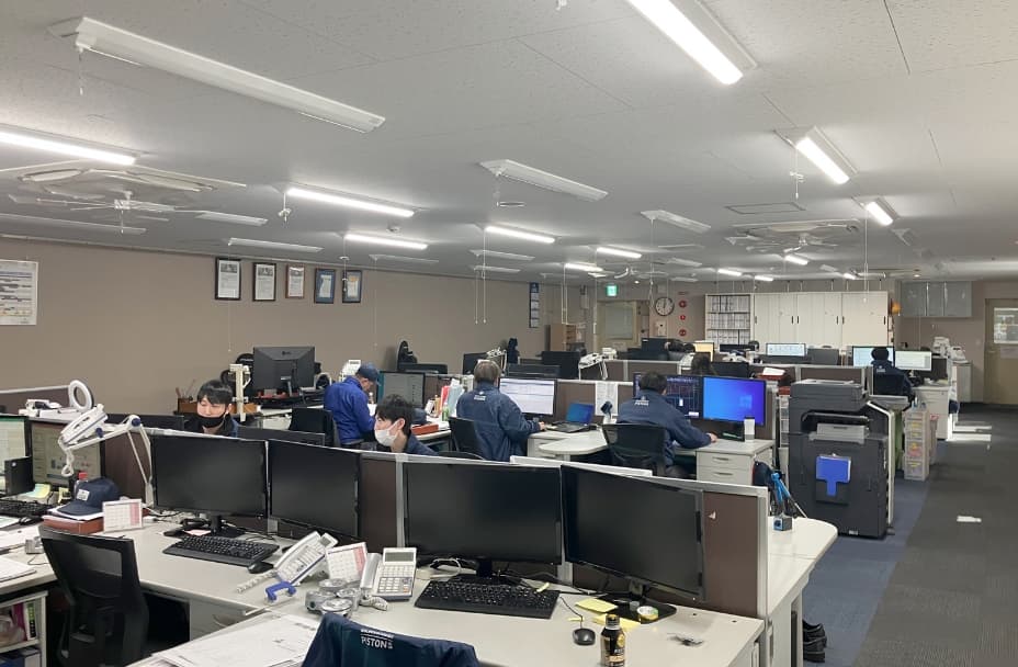 技術部の職場